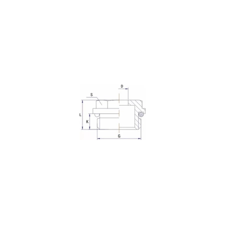 Korek UNIPAK mosiądz GZ 1/2''