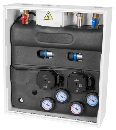 Zestaw mieszający PrimoBox AZB 211/szaf+2xpom+2xzaw.term. ATM 20-43st C/-AFRISO