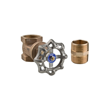 Zestaw zaworu odcinającego brąz, przył. 1 1/4'' dł.110mm szer.130mm Rp 1 1/4'' WILO