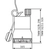 Pompa zanurzeniowa do ścieków WILO Drain TM/TMW 32/11-30M polipropylen 1 x  230 V, moc 0.75 W 50 Hz, przewód 10 m