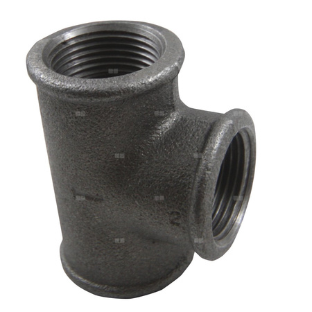 Trójnik nakrętny B1 czarny 1 1/4"x1"x1 1/4"