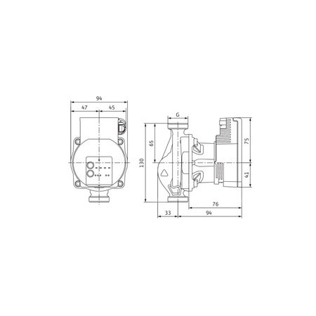 Pompa obiegowa WILO Varios PICO-STG 15/1-7 1 x 230 V 50/60 Hz, PN 10/10bar