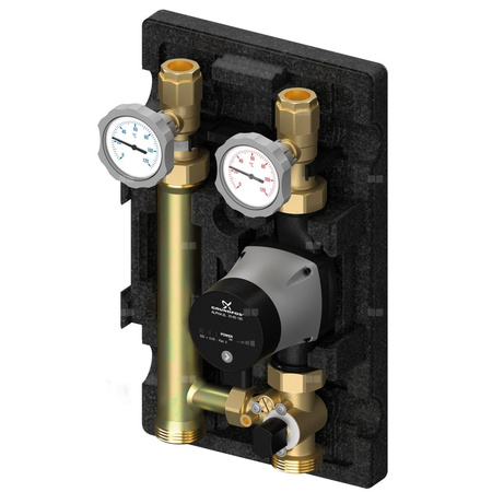 GRUPA POMPOWA MK/8 1" Z MIESZACZEM T I SIŁOWNIKIEM (GRUNDFOS UPM3 Hybrid 25-70 )