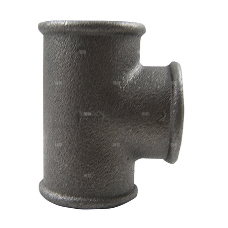 Trójnik nakrętny B1 czarny 1"