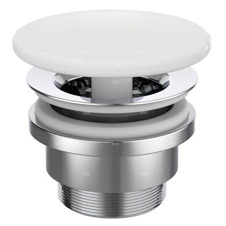 NIEZAMYKANY KOREK G1 1/4 CZARNY POŁYSK