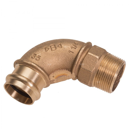 Press Łuk 90 st. z Gwintem (GZ) 35 x 1.1/4"