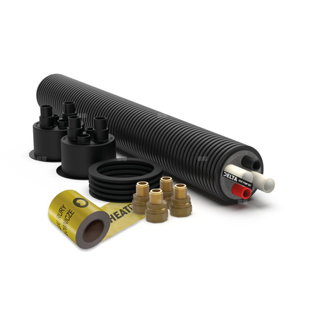 HEATPEX DELTA HEATpump set 2x40/3,7 (32-32) / 160 5m