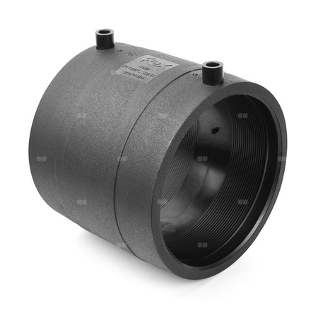 Mufa FOX ME, PE (Stan surowy) / PE (czarny), 40 mm (mufa z tworzywa sztucznego do spawania/zgrzewania x mufa z tworzywa sztucznego do spawania/zgrzewania)