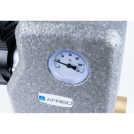 Grupa pompowa AFRISO RTA 45 GW 1'' x 1'', z zaworem termostatycznym, z izolacją
