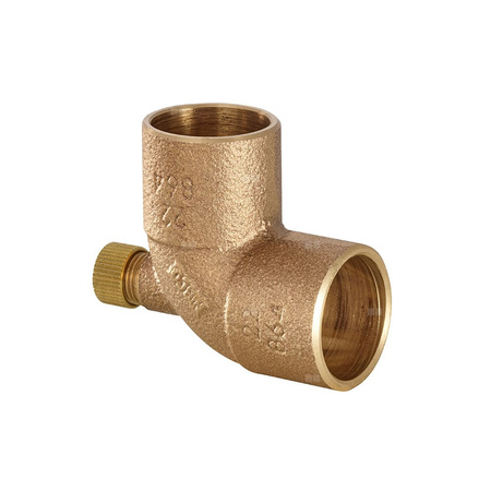 Kolano 90' IBP 4090 D, brąz, 22 mm (ML)