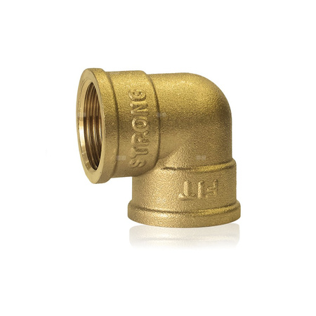 Kolano FITTING STRONG mosiądz 1'' x 1'' (GW)