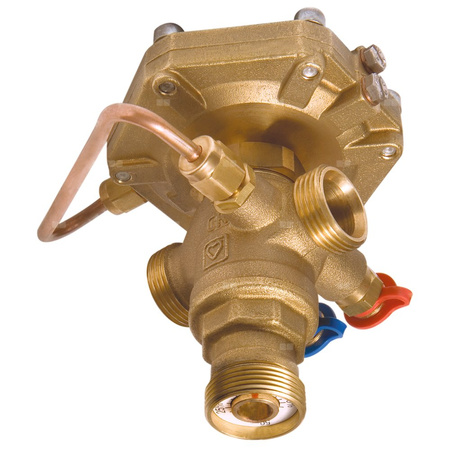 Regulator przepływu HERZ 4001 mosiądz DN 25 Gwint zewnętrzny PN16