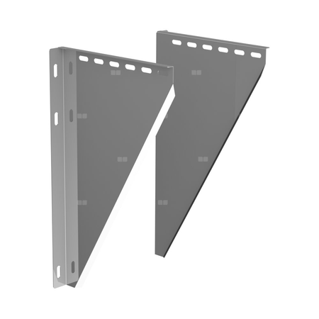 Uchwyt JEREMIAS DW01 stal nierdzewna fi 110 mm (50-150 mm) (mocowanie - Blachy konsoli)