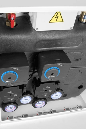 Zestaw mieszający PrimoBox AZB 255/szaf+2xpomp+2xzaw.mix z sił ARM 141/-AFRISO