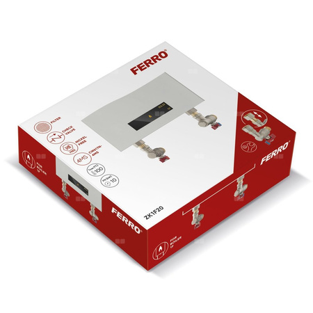 Zestaw zaworów kątowych pod kocioł 1-funkcyjny