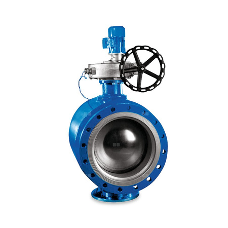 Kurek kulowy kołnierzowy do wody WKC 1a PN16 DN 400/300 kula k.o.