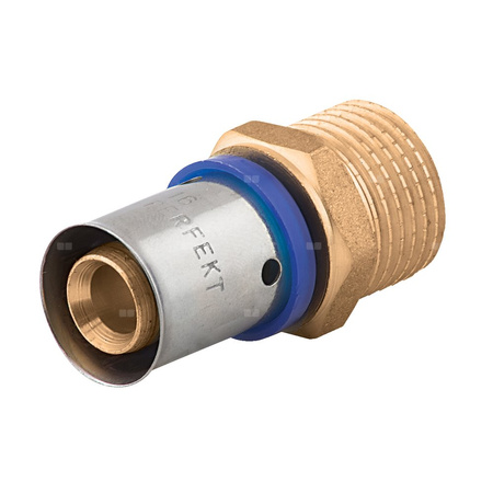 Nypel PERFEXIM 731, mosiądz, 20 x 3/4'' (zz x gz)