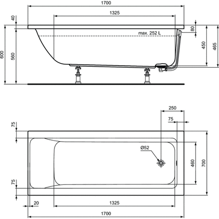 CONNECT AIR WANNA 170X70