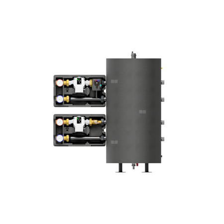 Zestaw DUO-ZONER 70/1L z pompami Grundfos UPM3S Auto 25-60