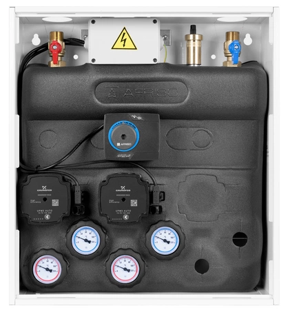 Zestaw mieszający PrimoBox AZB 205/szaf+2xpomp+zaw.mix z siłow ARM 141/-AFRISO