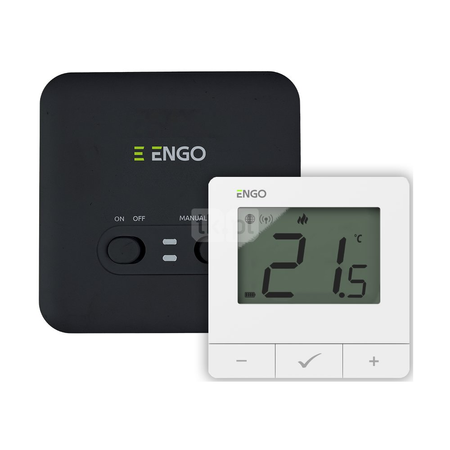 E20iWWIFI - Internetowy, bezprzewodowy regulator temperatury, Wi-Fi, biały