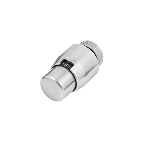 Głowica termostatyczna Thera-200 Design satyna/satyna, 6-26 st.C