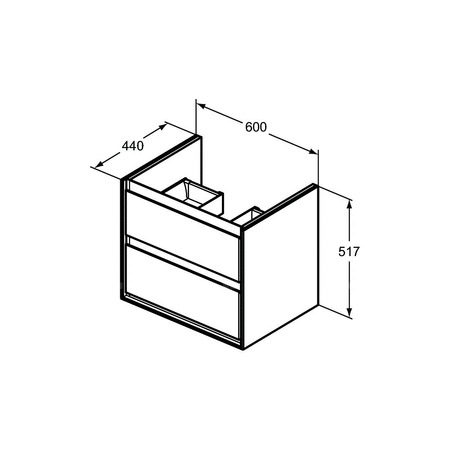 C.AIR SZAFKA 60X44 WLB&MLB