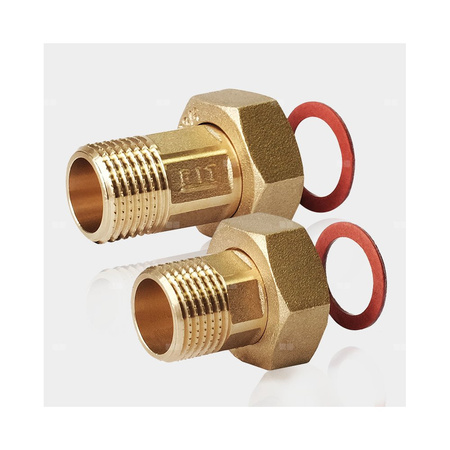 Półśrubunek FITTING NORMAL, mosiądz, 3/4'' x 1/2'' (GZ x GW)