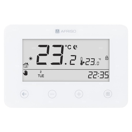 Termostat AFRISO RT05 zasilanie 230 V AC floorcontrol 5-35'C