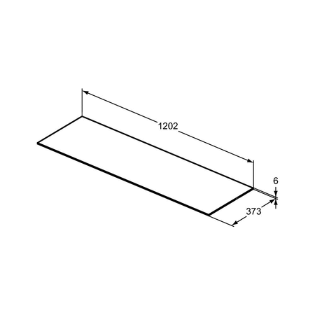 CONCA BLAT CERAM. 120X37 CM BLM BC/NC