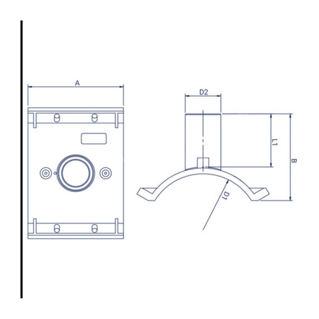 Odgałęzienie siodłowe PE100RC d 250/110 FOX