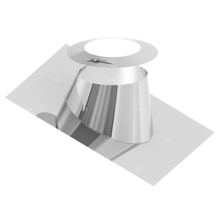 Przejście dachowe 16-25st. aluminiowe z kołnierzem fi160mm