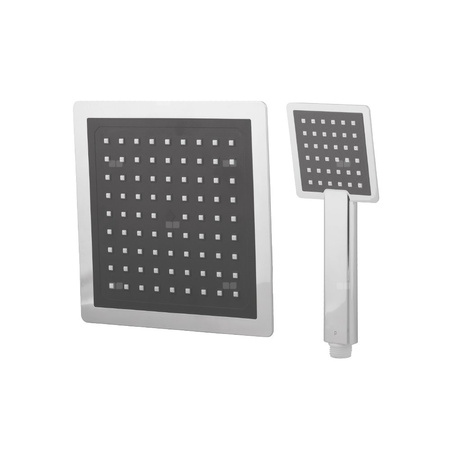 JY-1504 MAURO Komplet prysznicowy (natrysk ręczny 1-F II/A i głowica natryskowa II/A ) 1/2", EN 1112