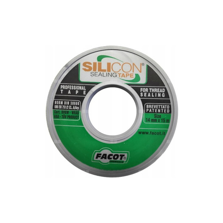 Silikonowa taśma uszczelniająca FACOT 15m x 14 mm