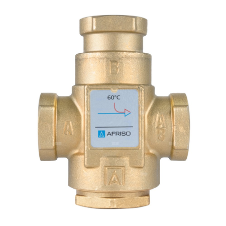 Zawór bezpieczeństwa AFRISO ATV 336 mosiądz GW x GW 1''