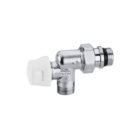 Kątowy zawór grzejnikowy do rur miedzianych oraz z tworzyw sztucznych 1/2" 23 p.1,5