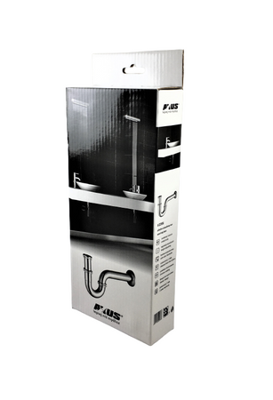 Półsyfon umywalkowy chromowany 5/4 -AKCES