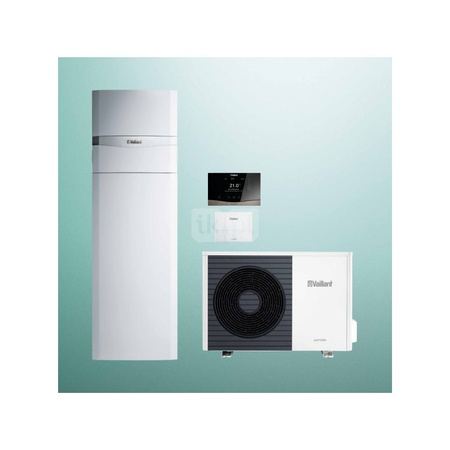 Pakiet Systemowy OZE - Pompa ciepła powietrze-woda split VAILLANT VWL 35/5AS aroTHERM3.6 kW 400 V + Centrala grzewcza uniTOWER VWL 58/5IS + Regulator sensoCOMFORT VRC 720