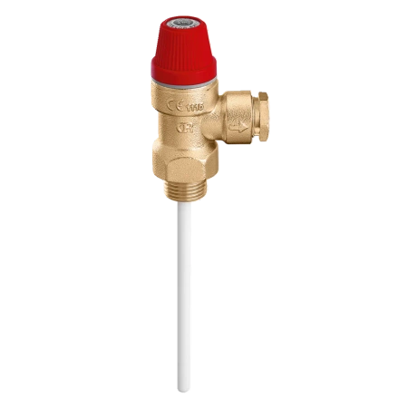 Zawór bezpieczeństwa temperaturowo ciśnieniowy 3/4" M x fi 22 7 bar CALEFFI