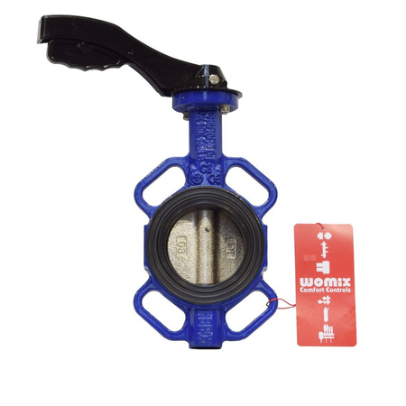 Przepustnica międzykołnierzowa Concept by Womix z rączką CX50, dysk żeliwny