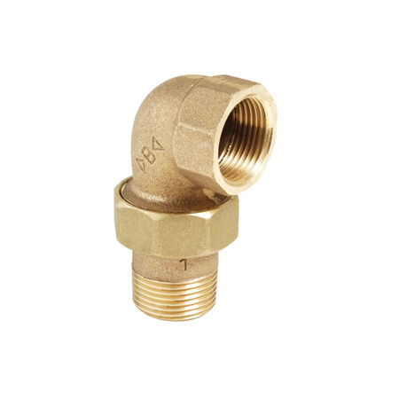 Śrubunek kątowy ze stożkiem 90' IBP 3098, 3/4'' (GW x GZ)