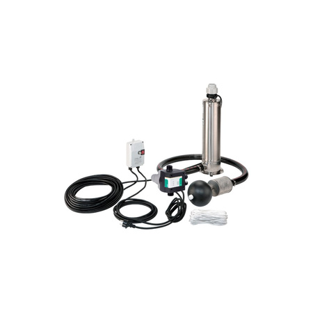 Pompa głębinowa 1-fazowa WILO Sub TWI 5-SE częstotliwość 50 Hz, moc 0.55 kW 4.5 A, prędkość obrotowa 2810 obr/min