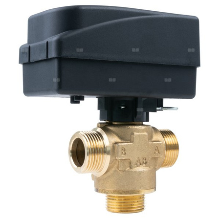 Zawór strefowy 3-drog. AZV 643 DN20, G1", Kvs 8 m3/h-AFRISO