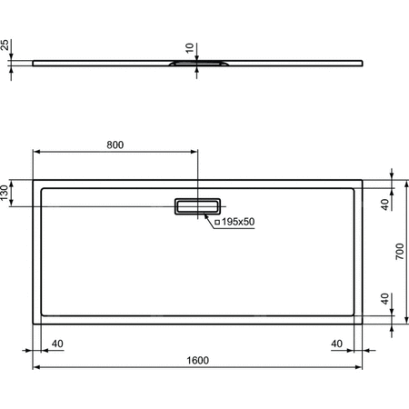ULTRAFLAT NEW BRODZIK 160X70 PROS.