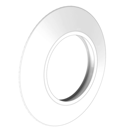 Rozeta maskująca Okrągły JEREMIAS TWIN31B silikon, średnica wewnętrzna 60 mm