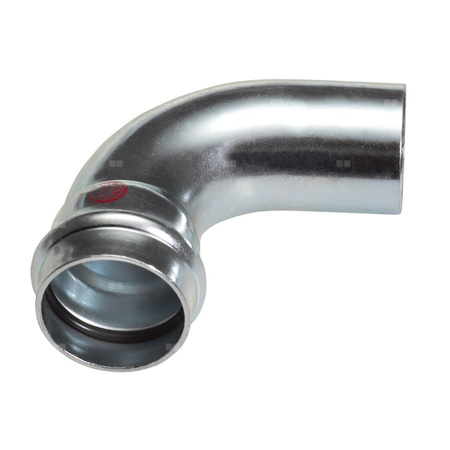 Carbon Łuk Jednokielichowy 90º 15mm