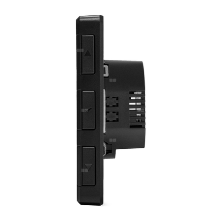 Regulator temperatury ENGO CONTROLS EONE-230B bezprzewodowy Zigbee z wyświetlaczem, montaż podtynkowy