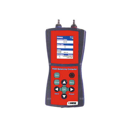 Ciśnieniomierz różnicowy cyfrowy HERZ, zakres pom. 0-10 bar Li/Ion