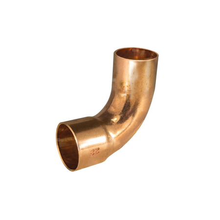 Łuk 90' UNIPAK, Cu, 18 mm (lut wewnętrzny x lut zewnętrzny)