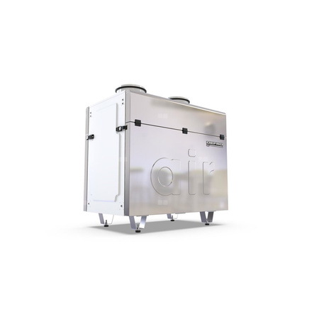 Centrala wentylacyjna DRX PLUS 600 V o wydajności 600m3/h z kompletem mocowań ściennych, wyświetlacz dotykowy 5" z wymiennikiem entalpicznym